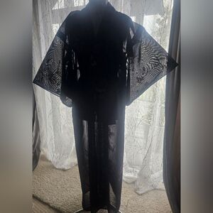 Geourges Summer 100% Silk - Sheer Kimono